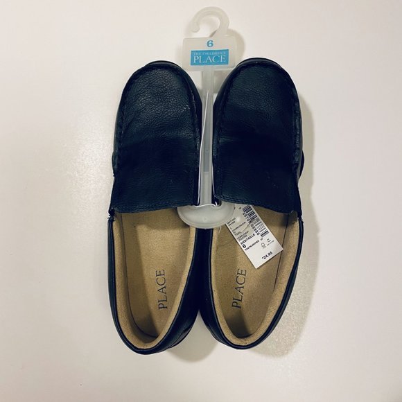 NWT The Children's Place Boys School Uniform Slip On Dress Shoes Size 6 - Tidal - Picture 7 of 7